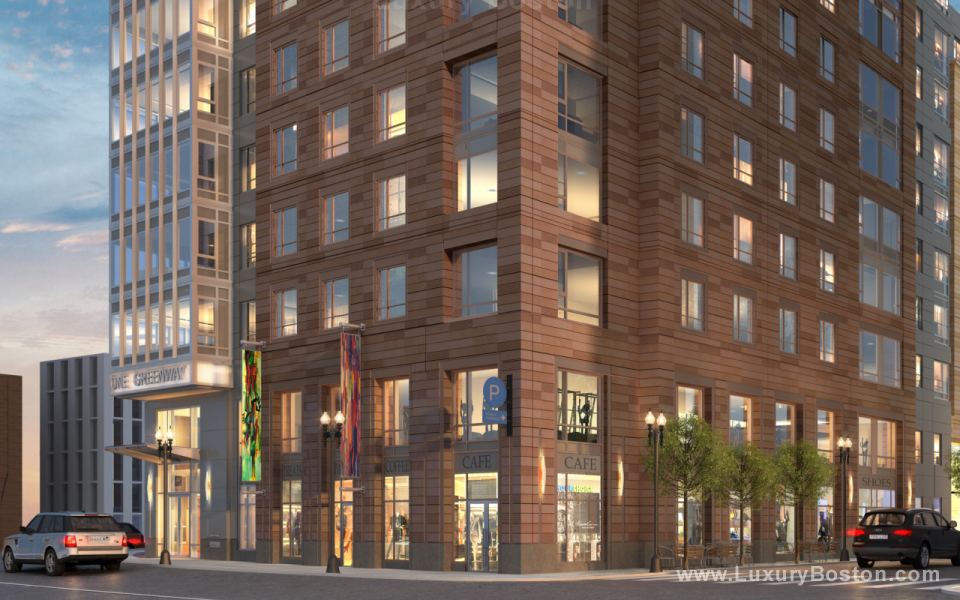 Luxury Boston The Tower at One Greenway Place Apartments Boston Condos