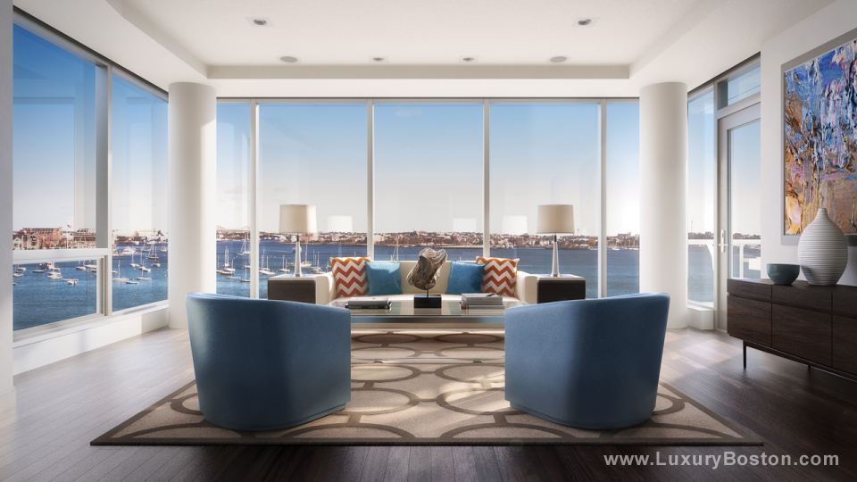 Luxury Boston 22 Liberty Condos Boston Seaport Boston Condos