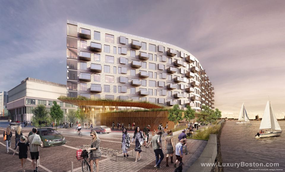Luxury Boston Residences at Pier 4 Boston New Construction Boston