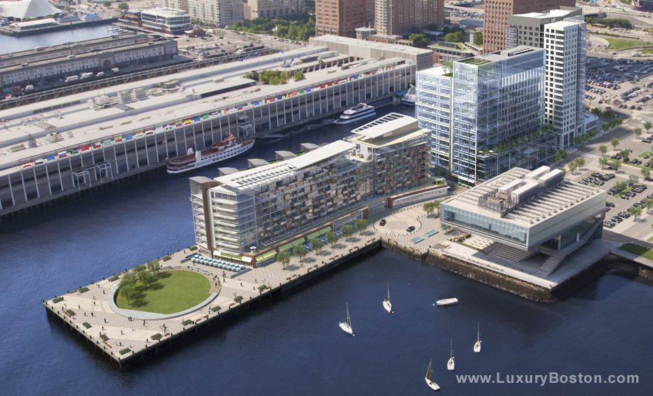 Luxury Boston Residences at Pier 4 Boston New Construction Boston