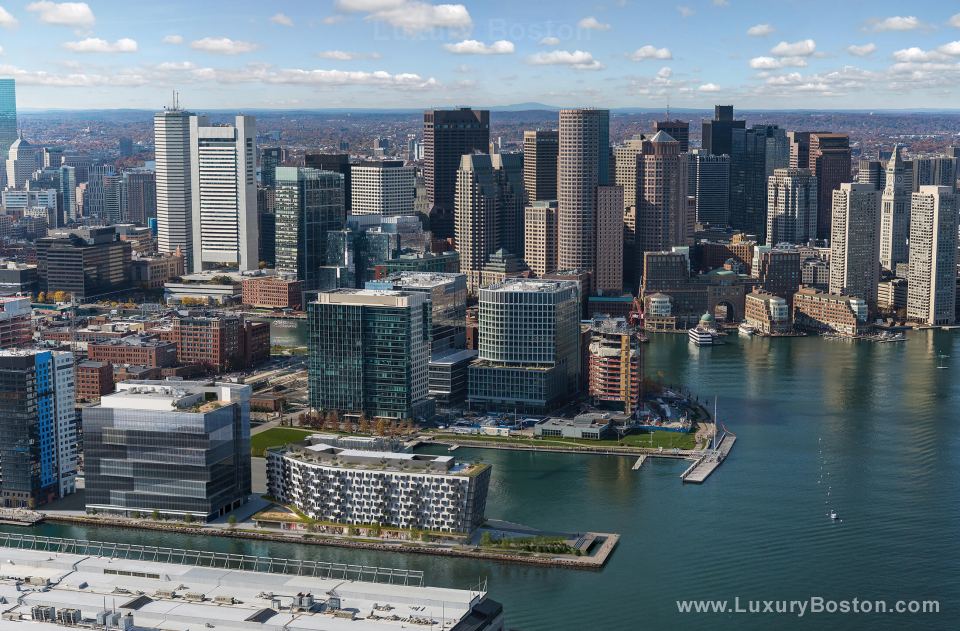Luxury Boston Residences at Pier 4 Boston New Construction Boston