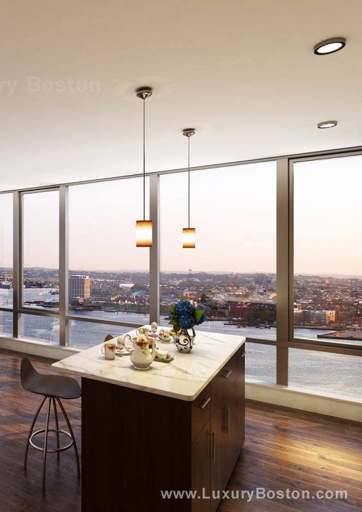 Luxury Boston The Benjamin Boston Seaport Ultra Luxury Apartments