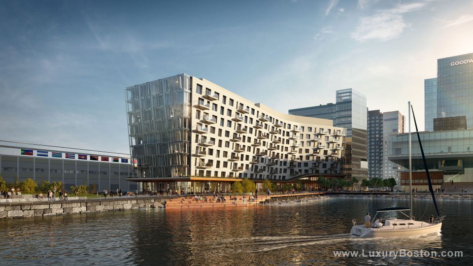 Luxury Boston Residences at Pier 4 Boston New Construction Boston