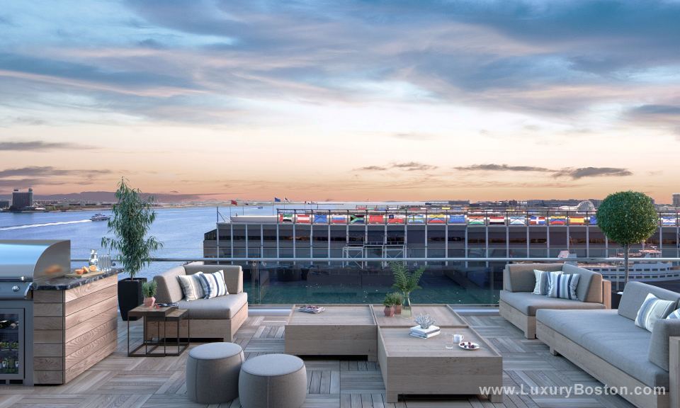 Luxury Boston Residences at Pier 4 Boston New Construction Boston