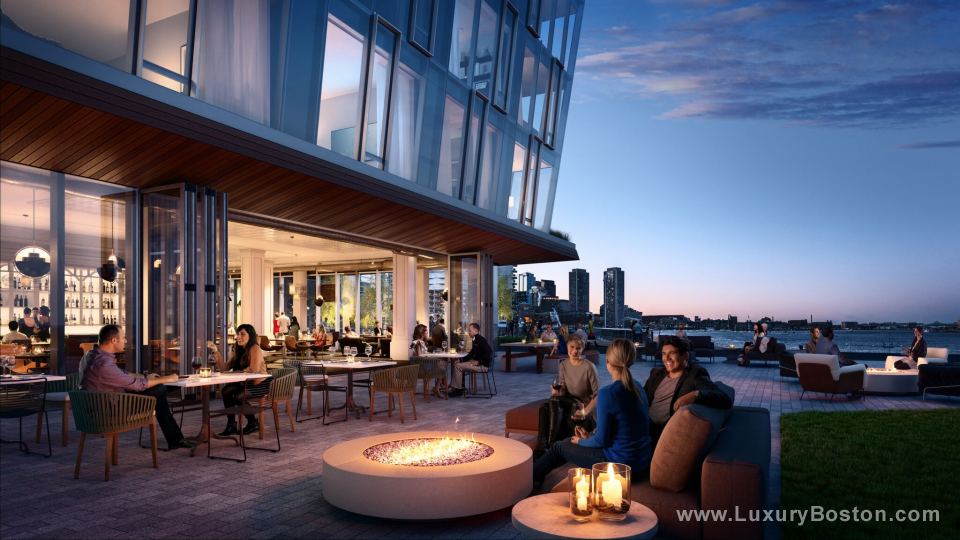 Luxury Boston Residences at Pier 4 Boston New Construction Boston