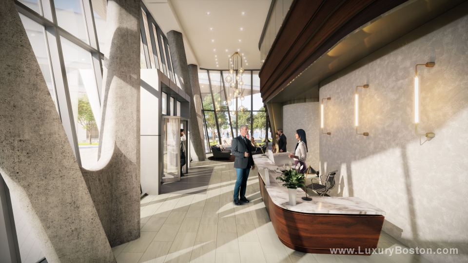 Luxury Boston Residences at Pier 4 Boston New Construction Boston