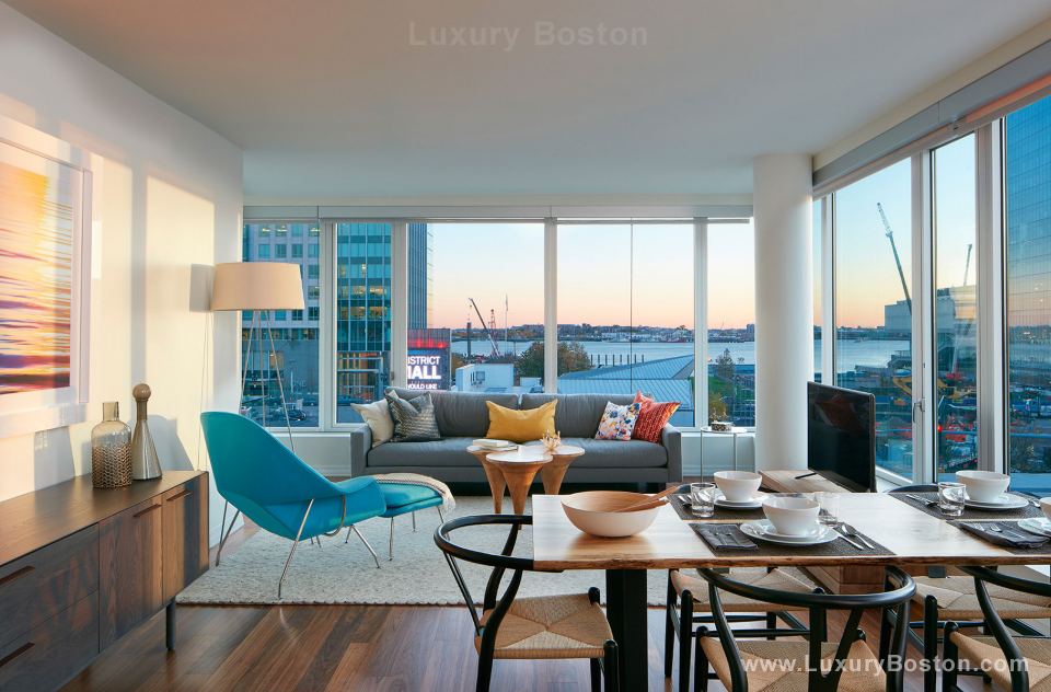 Luxury Boston Watermark Boston Seaport Luxury Apartments Boston Condos