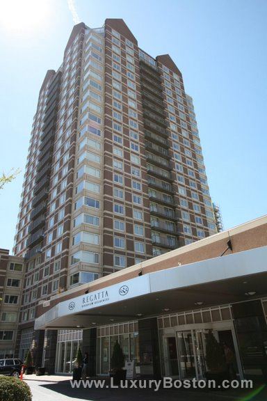 View of Luxury Boston - Regatta Riverview - Cambridge Condominiums Boston Condos